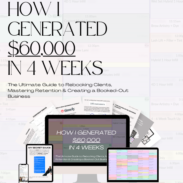 How I generated $60,000 in 4 weeks - FREE E-Book