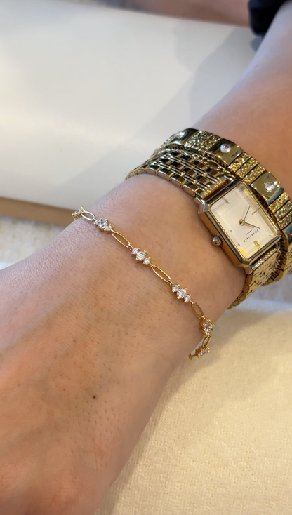 Aurelia Cluster Bracelet