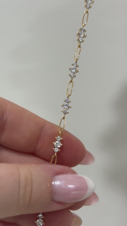 Aurelia Cluster Bracelet